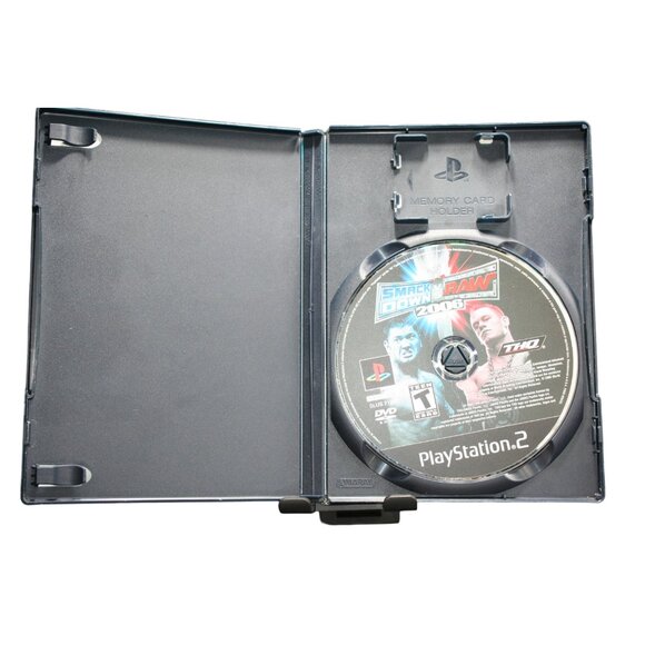 WWE SmackDown vs. Raw 2006 (Sony PlayStation 2, 2005) NO MANUAL - Picture 3 of 4